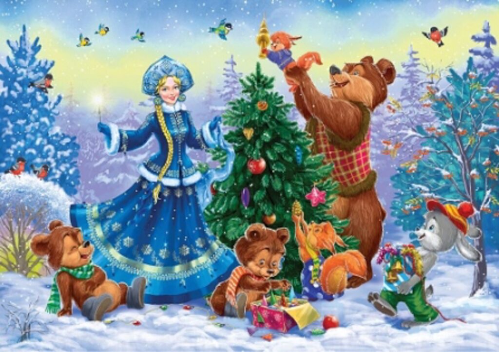 Аппликация EVO "Зимняя сказка" А3