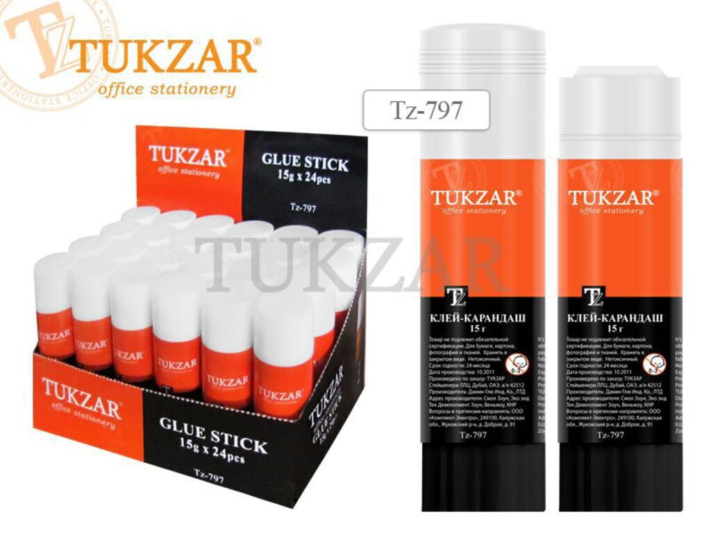 Клей карандаш TUKZAR 15гр.