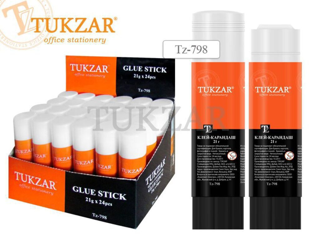 Клей карандаш TUKZAR 21гр.