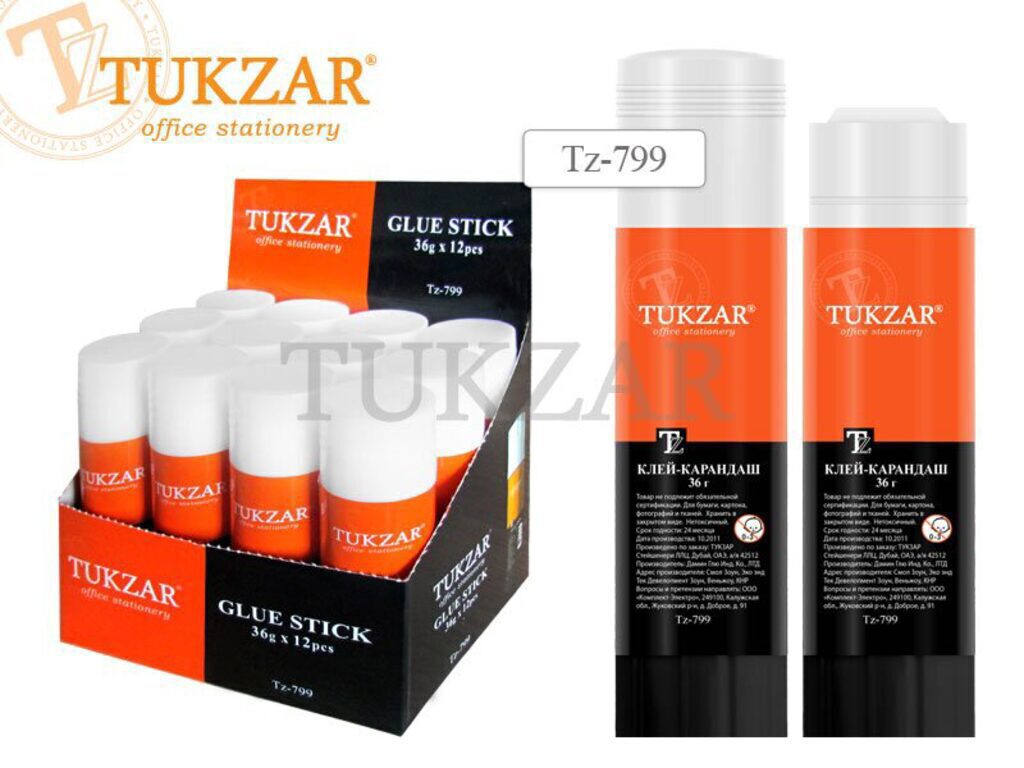 Клей карандаш TUKZAR 36гр.