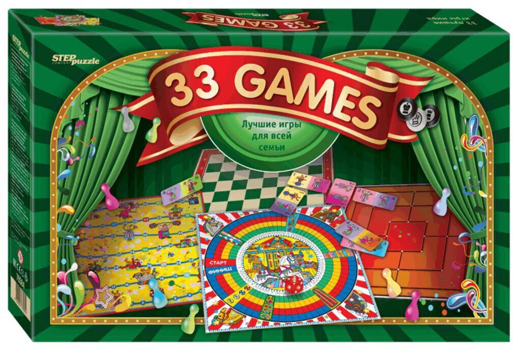 Игра "33 лучшие игры мира" 3+