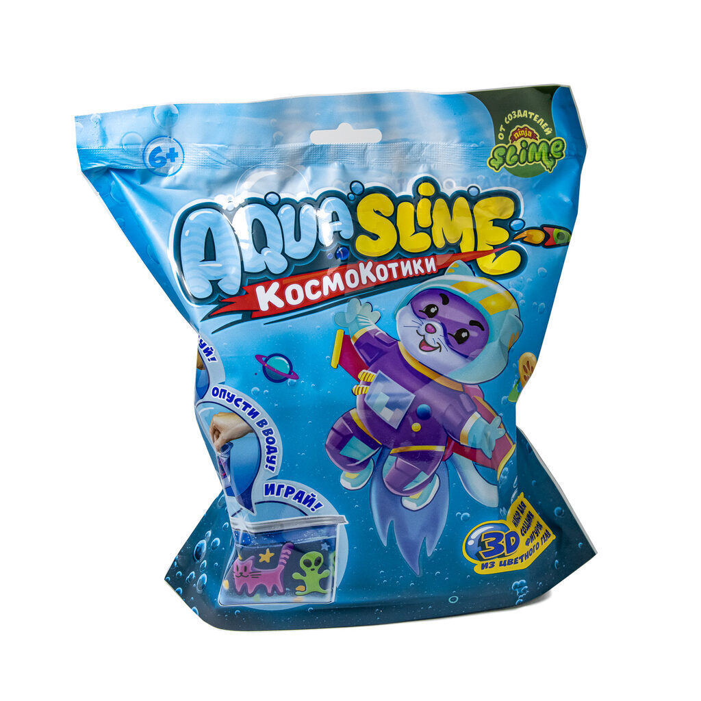 Набор геля для творчества " Aqua Slime" 3 тюбика
