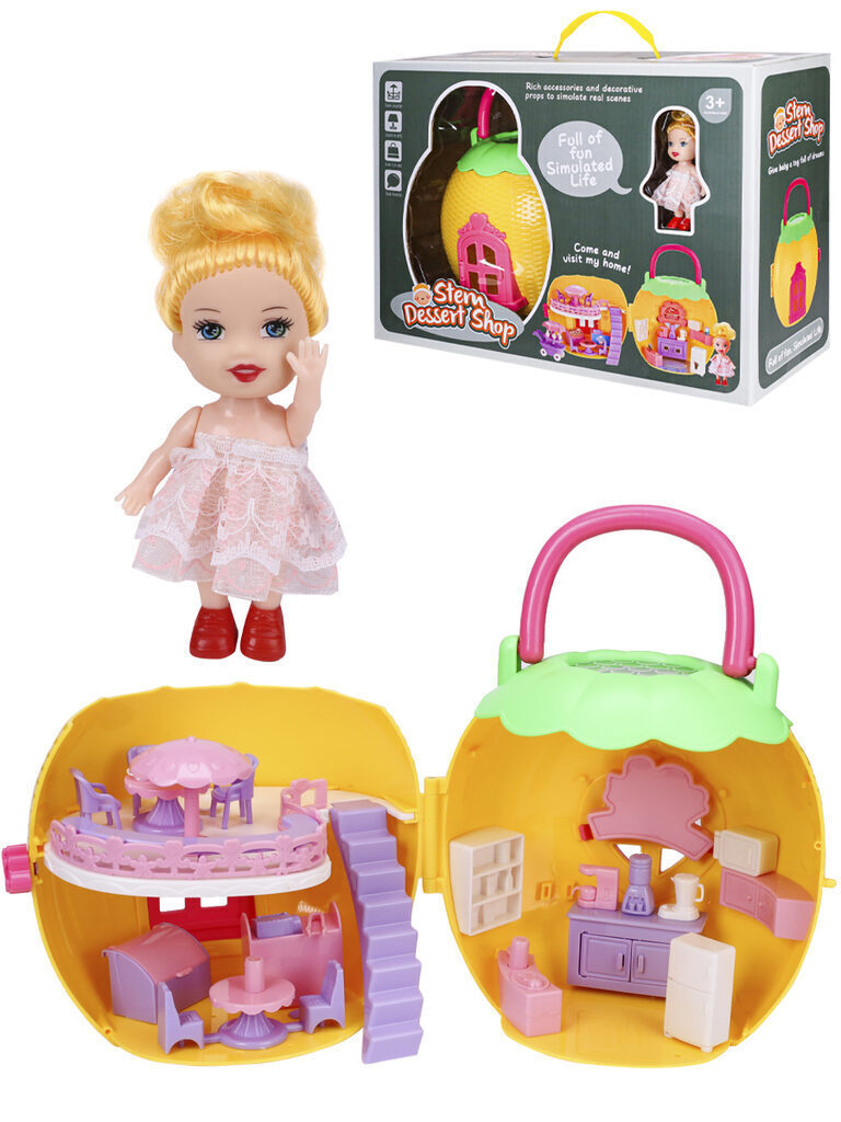 Игровой набор для девочки "Домик Эмили" 20*15см, 32 предмета