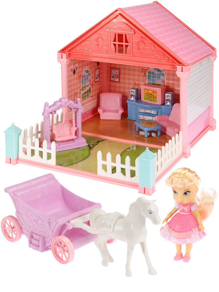 Игровой набор для девочек"Уютный уголок" 26*34см, 45 предметов