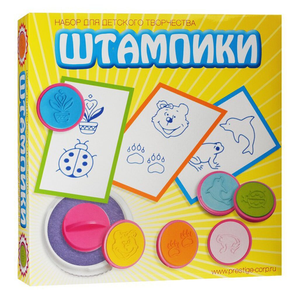 Набор "Штампики" в коробке