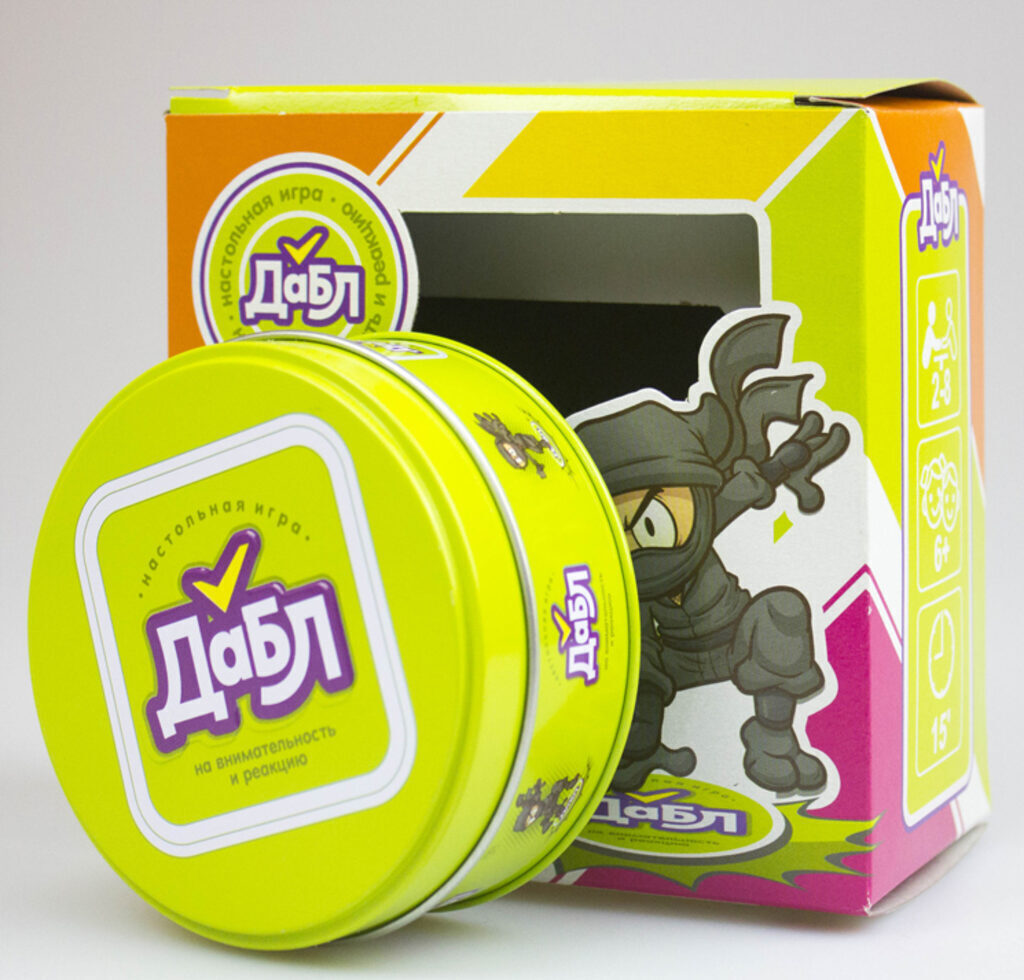 Игра настольная "Дабл" 6+