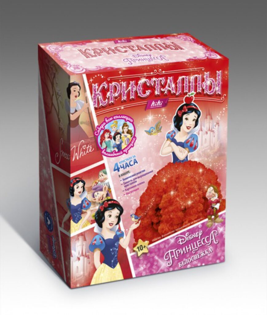 Выращивание кристаллов. "Космо кристаллы" Белоснежка  Disney