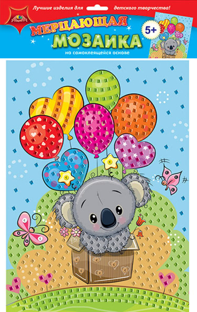 Аппликация из EVO "Коала" А3