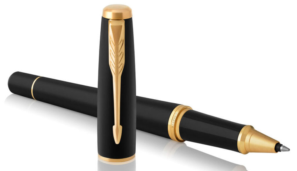 Parker Urban Core Роллер T309 Muted Black GT F черные чернила