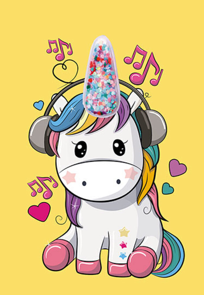 Раскраска А5 40стр. с объемной аппликацией "Рог" на гребне