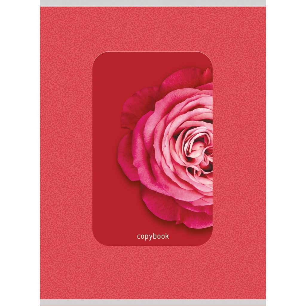 Тетрадь А4  60л кл. скоба Канц-Эксмо "Нежный цветок" глянц.лам