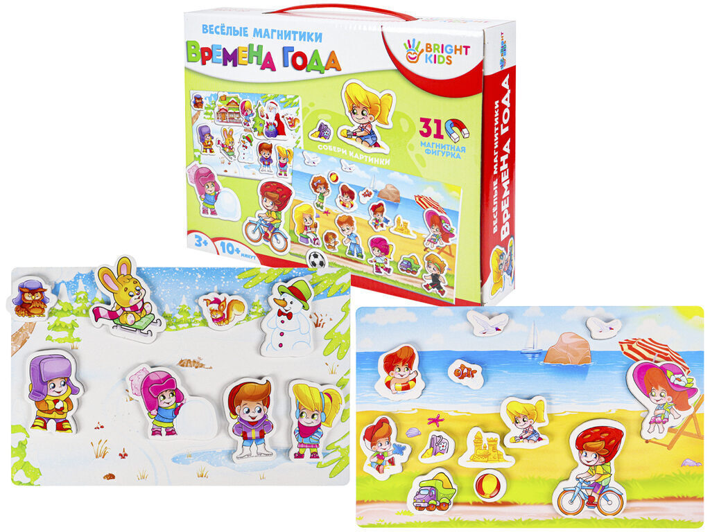 Игра магнитная "Времена года" 3+
