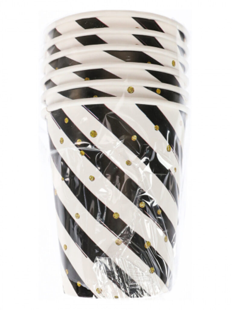 Стакан бум. "Абстракция" 250 мл, 6 шт.