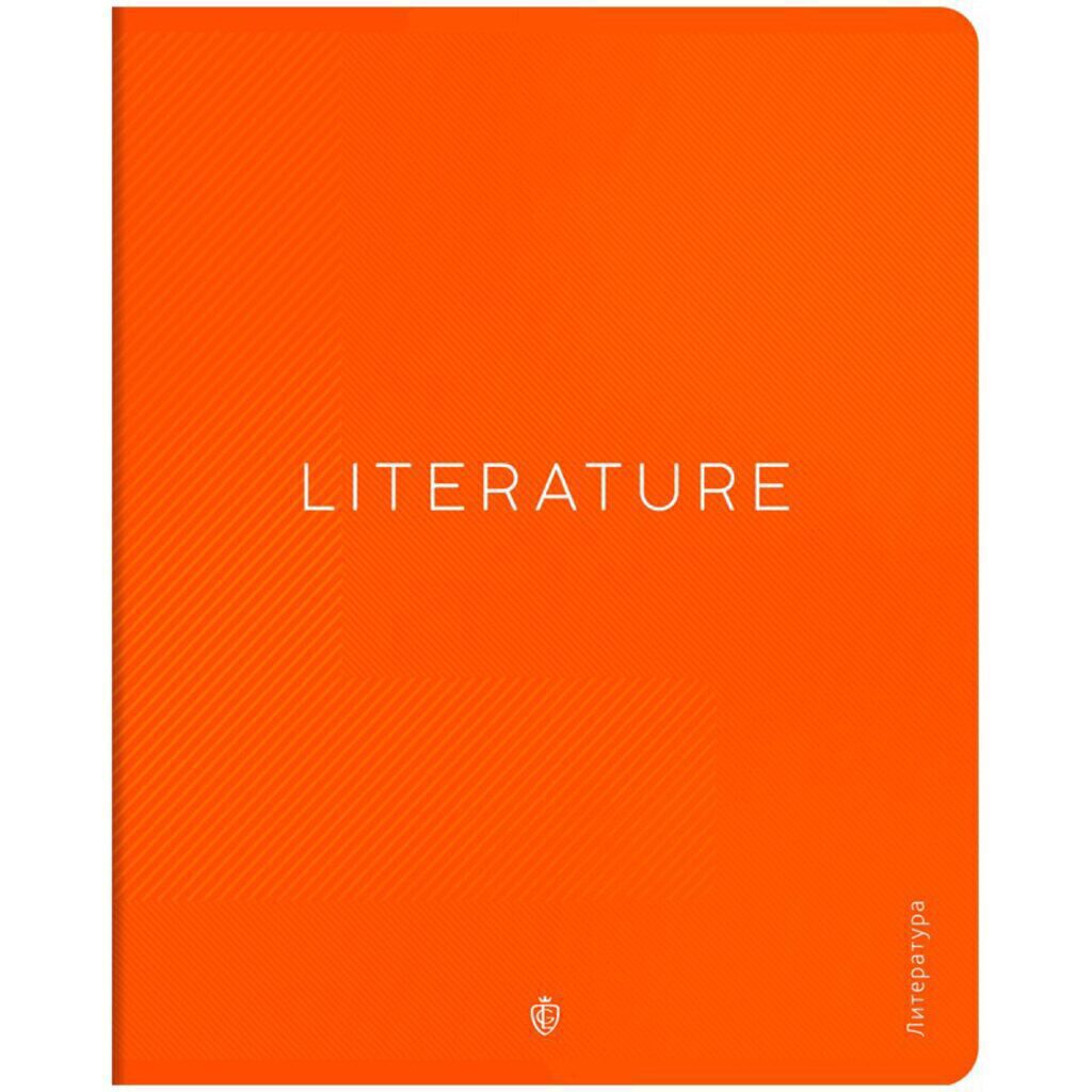 Тетрадь предметная А5 Литература, "Color theory", 48л, кл, мат.лам.выборочный УФ-лак