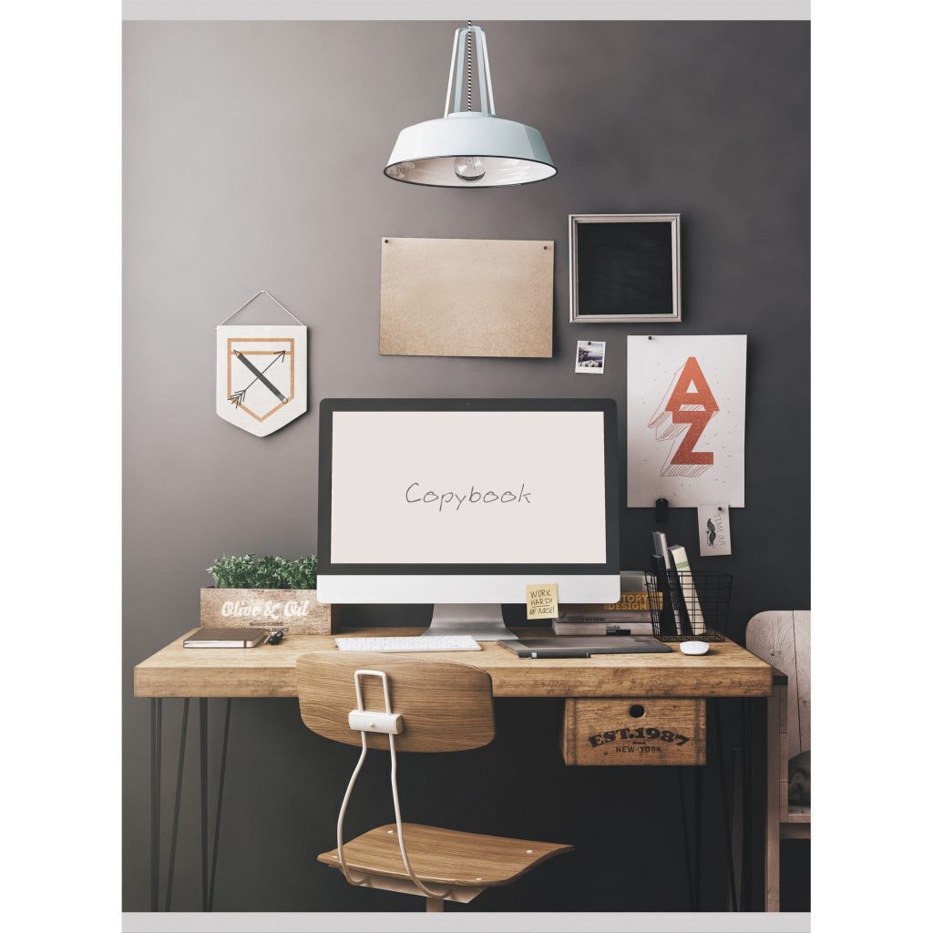 Тетрадь А4  60л кл. скоба Канц-Эксмо "Стильный офис" глянц.лам