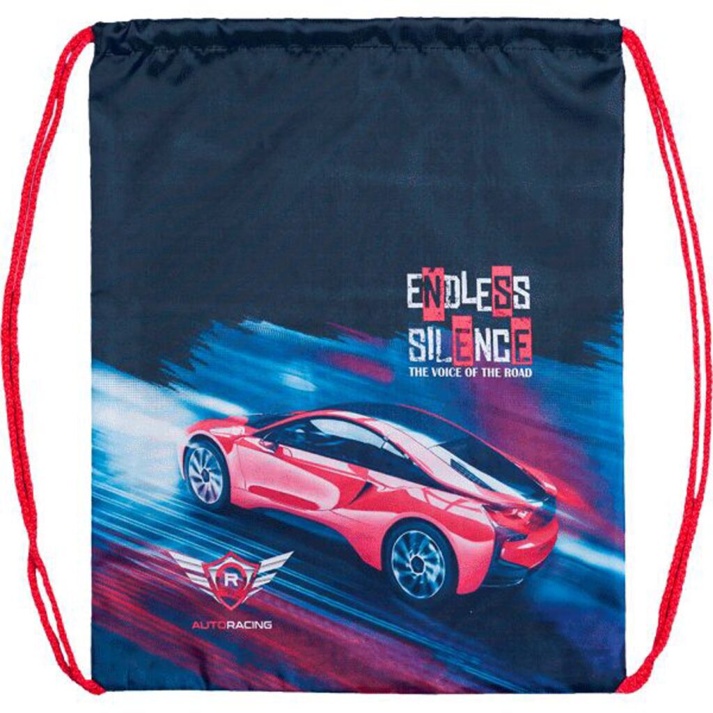 Мешок для обуви 1 отд, 350*430 "Red Car"