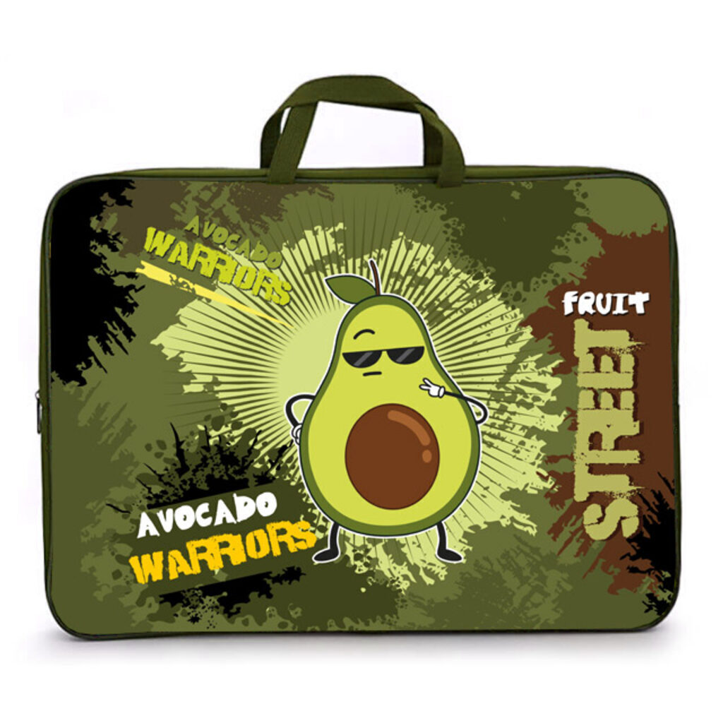 Папка А3 для менеджера широкая, ручка тканевая,  Avocado street