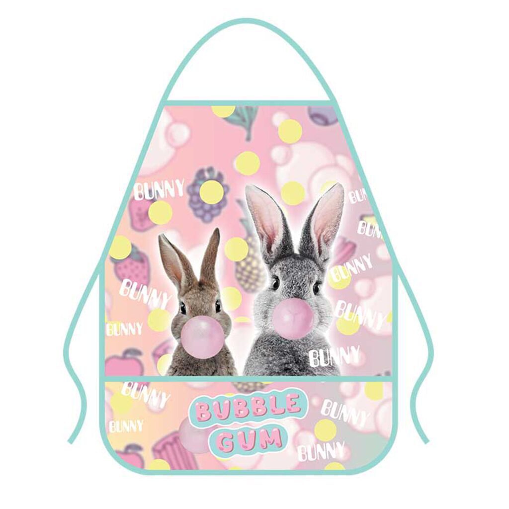 Фартук для труда 490*390мм 2 кармана "Bubble gum"