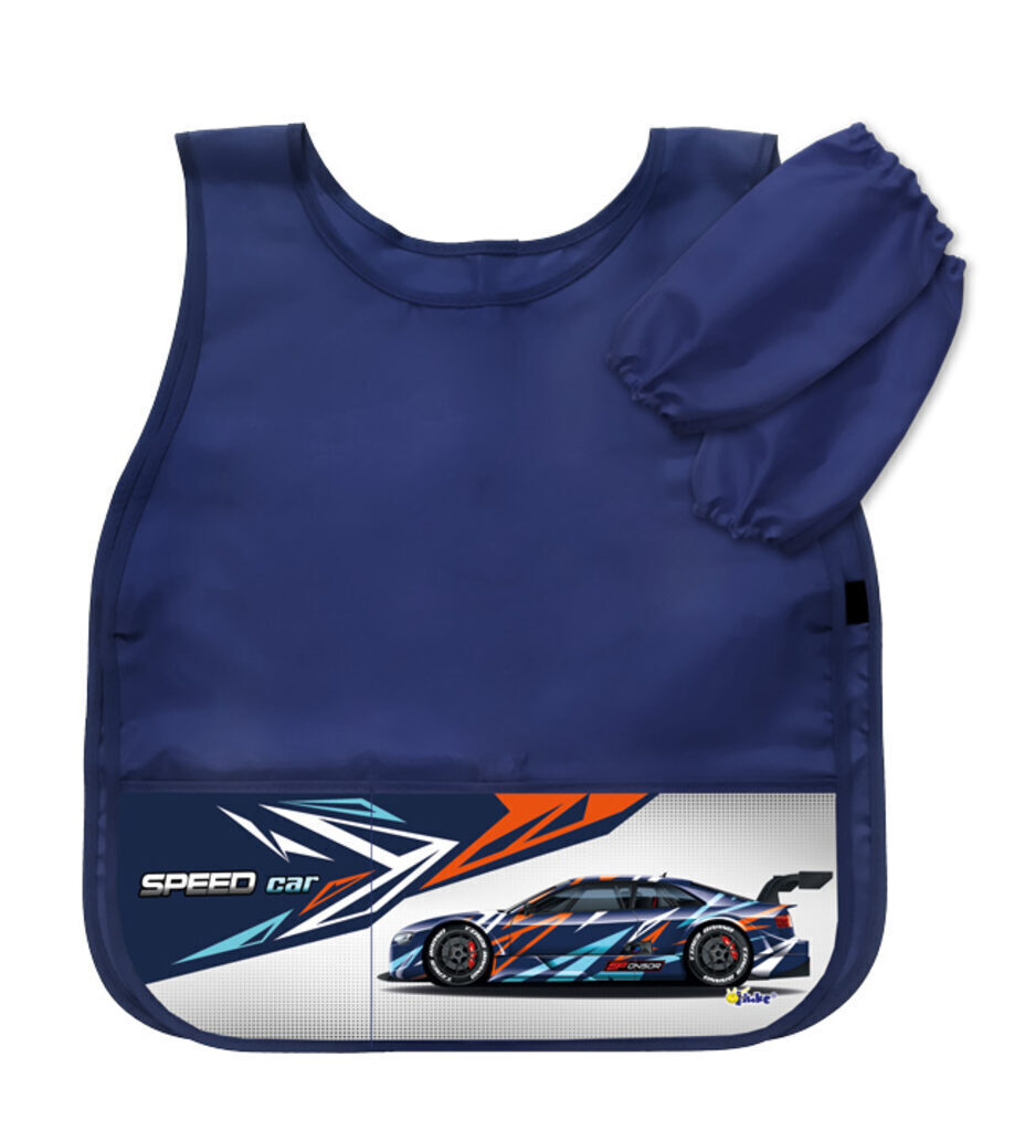 Набор Нарукавники + фартук-накидка 570*480мм 2 кармана "Speed car"
