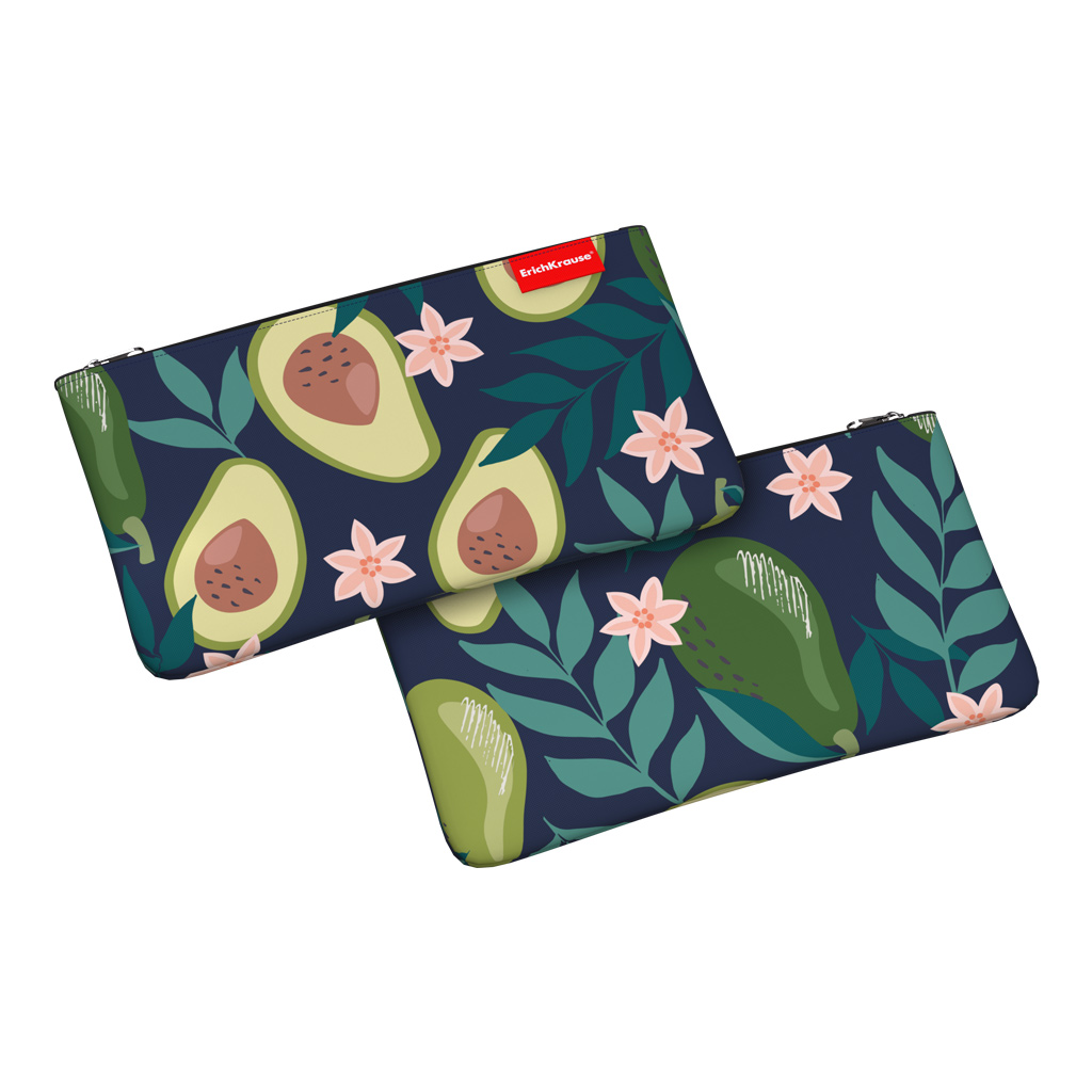 Пенал конверт ErichKrause Light 220x120мм Avocado Dusk