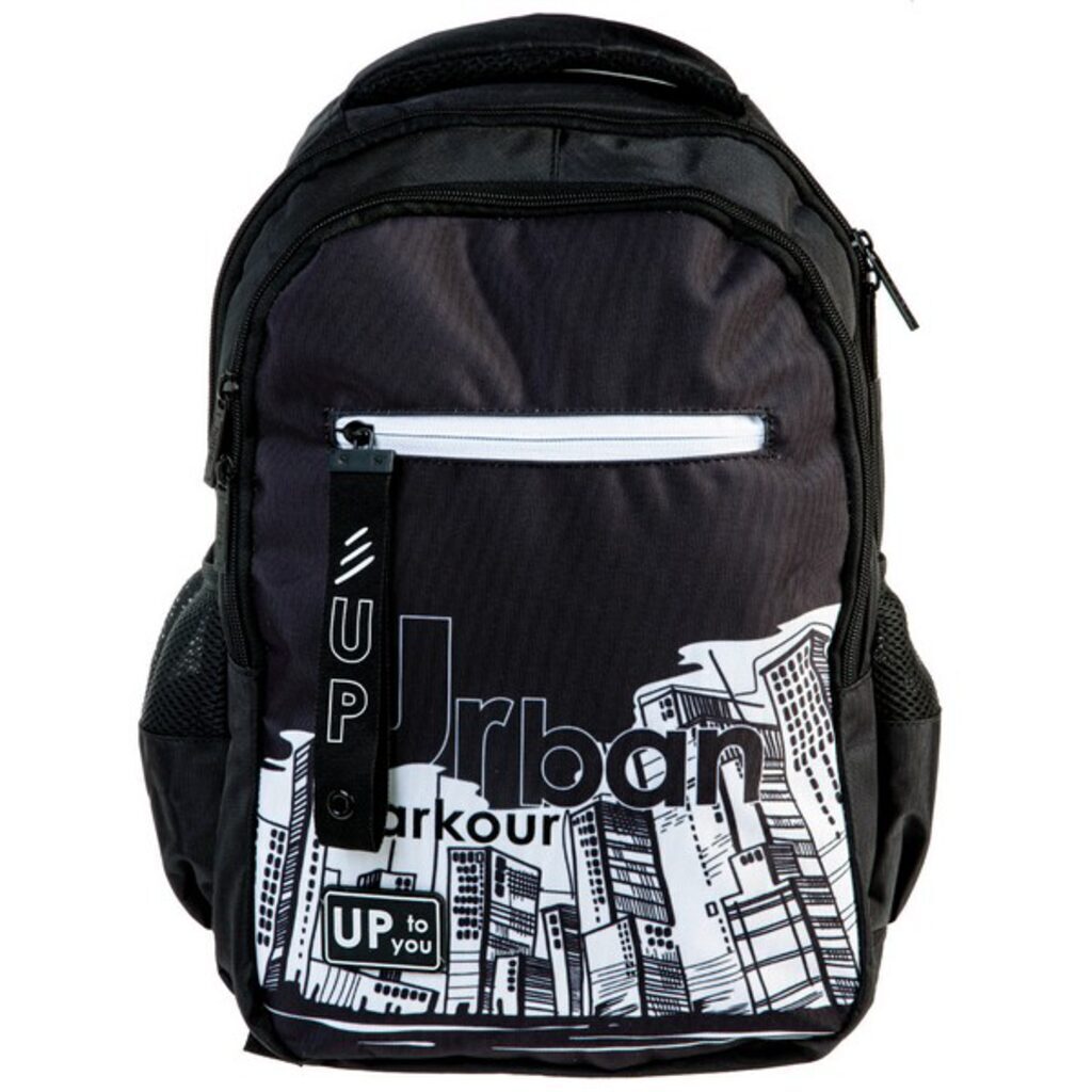Рюкзак школьный 41*30*15см Hatber "BASIC STYLE "Паркур" полиэстер