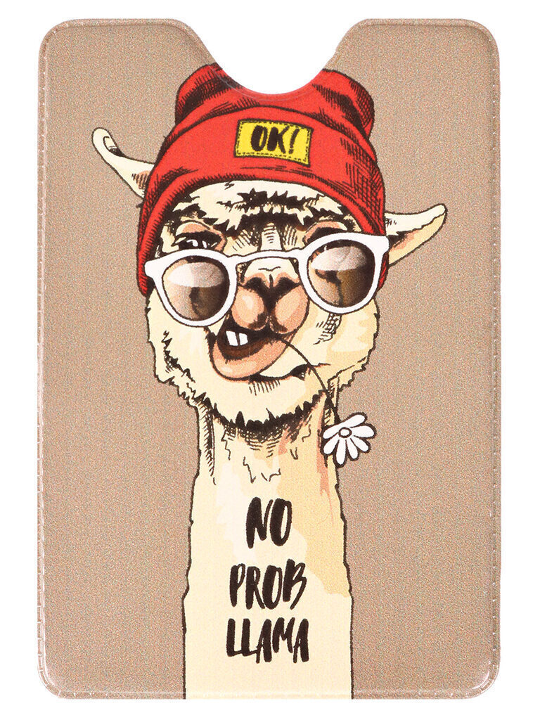 Обложка для Проездного "No probLlama"