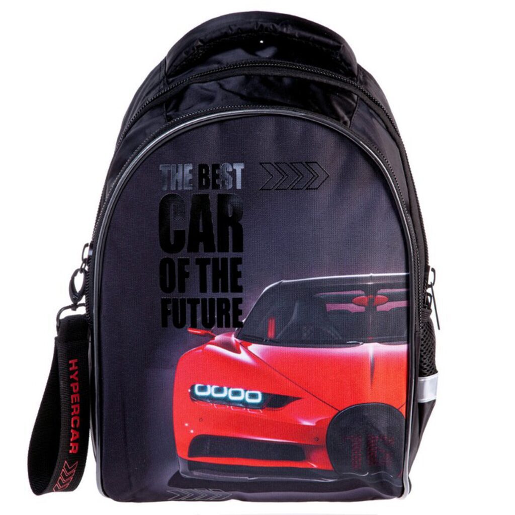 Рюкзак школьный 37*26*17см Hatber "PRIMARY SCHOOL "Best car" полиэстер