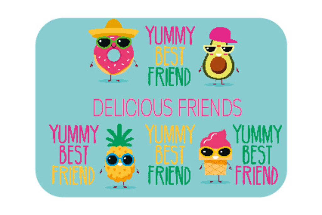 Настольное покрытие д/лепки 43*32см "Yummy friend"
