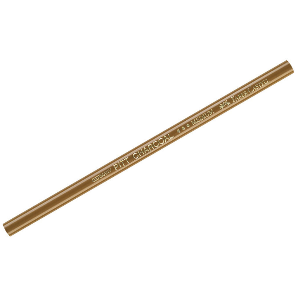 Угольный карандаш Faber-Castell "Pitt", средний, прессованый