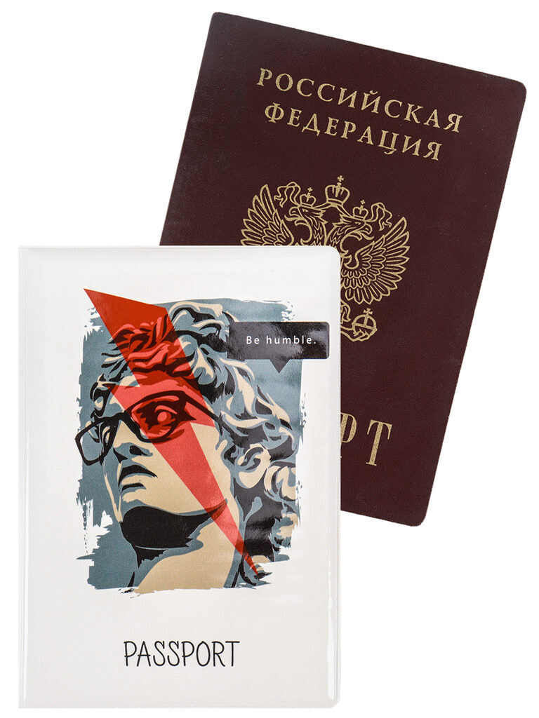 Обложка для паспорта "Cкульптура" ПВХ