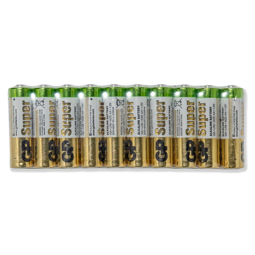 Батарейка LR-06 (АА) GP Super Alkaline, в спайке, цена за 1 шт