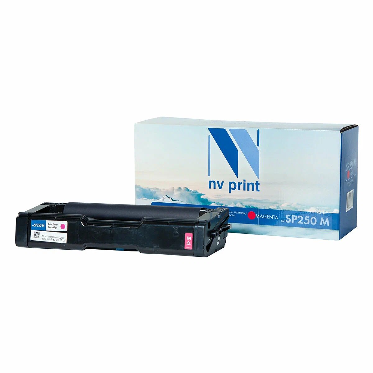 Картридж NVP совместимый NV-SP250 Magenta для Ricoh Aficio SPC250DN/SPC260/SPC261 (1600k)