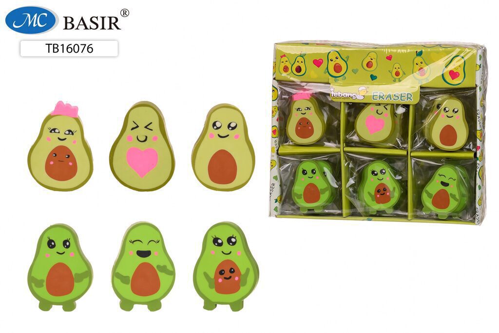 Ластик Basir "Авокадо" фигурные