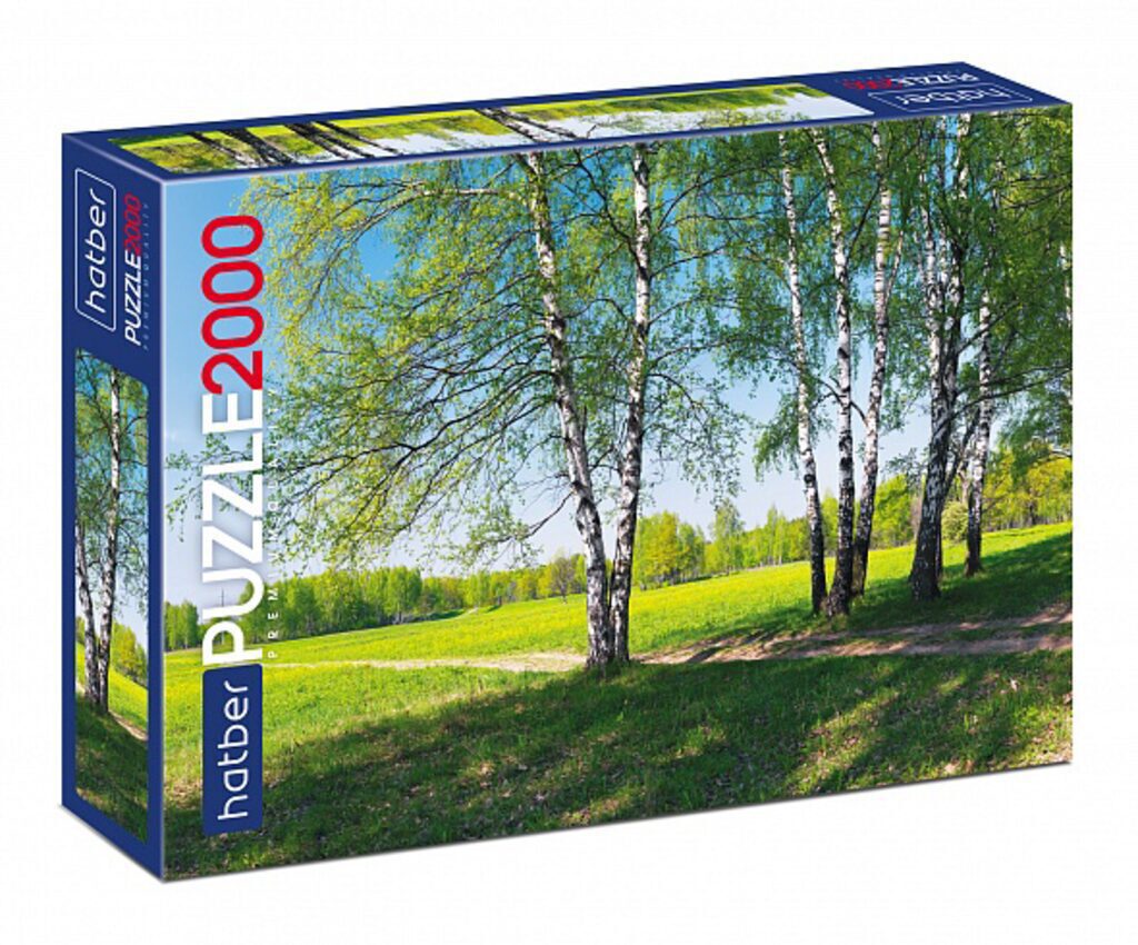 Пазлы 2000 элементов 980*680мм "Русский лес" Premium