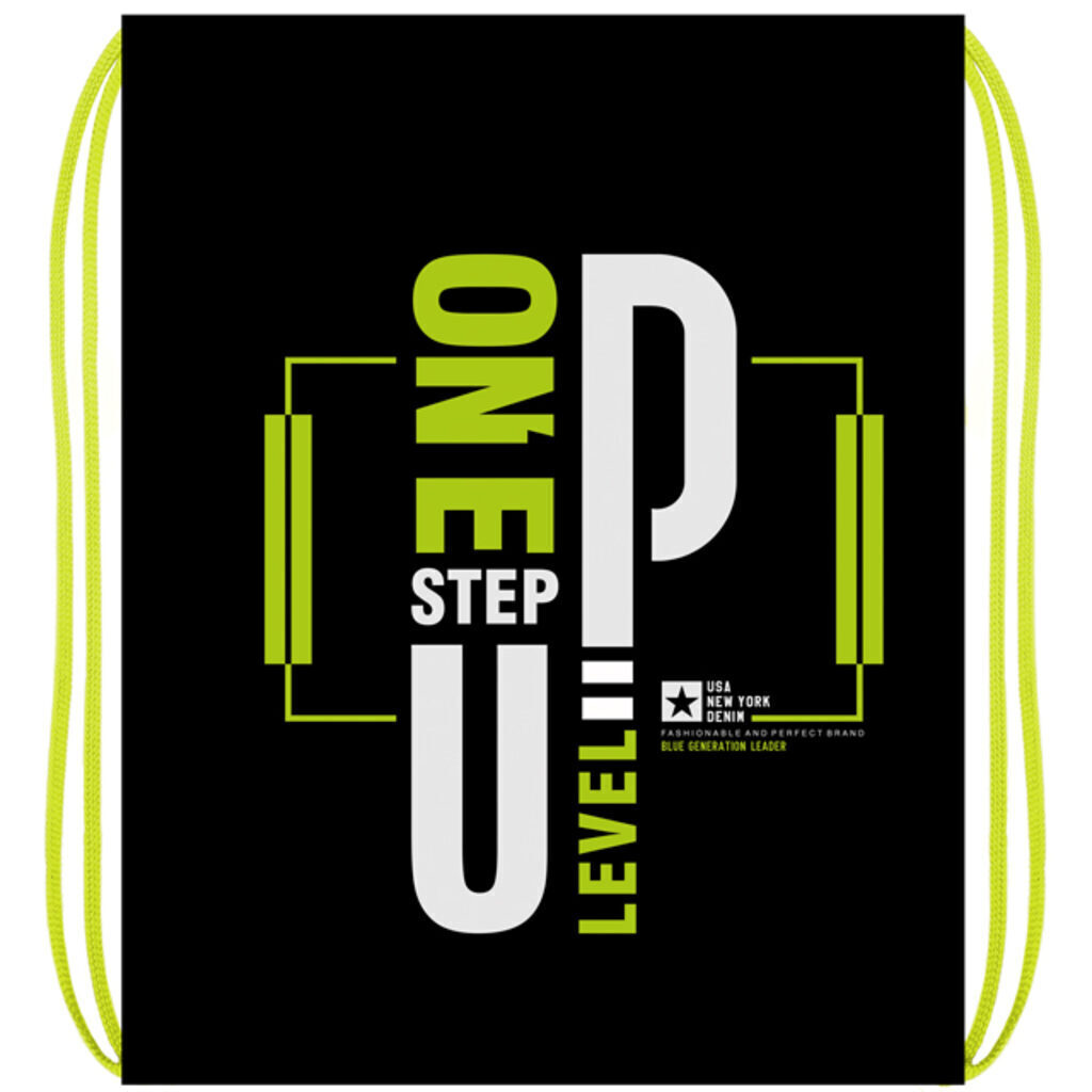 Мешок для обуви 1 отд, 370*470 "Level up"