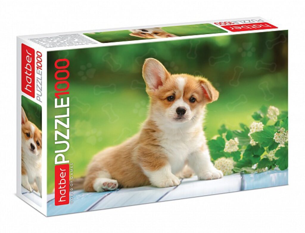 Пазлы 1000 элементов  680*480мм. "Щенок"