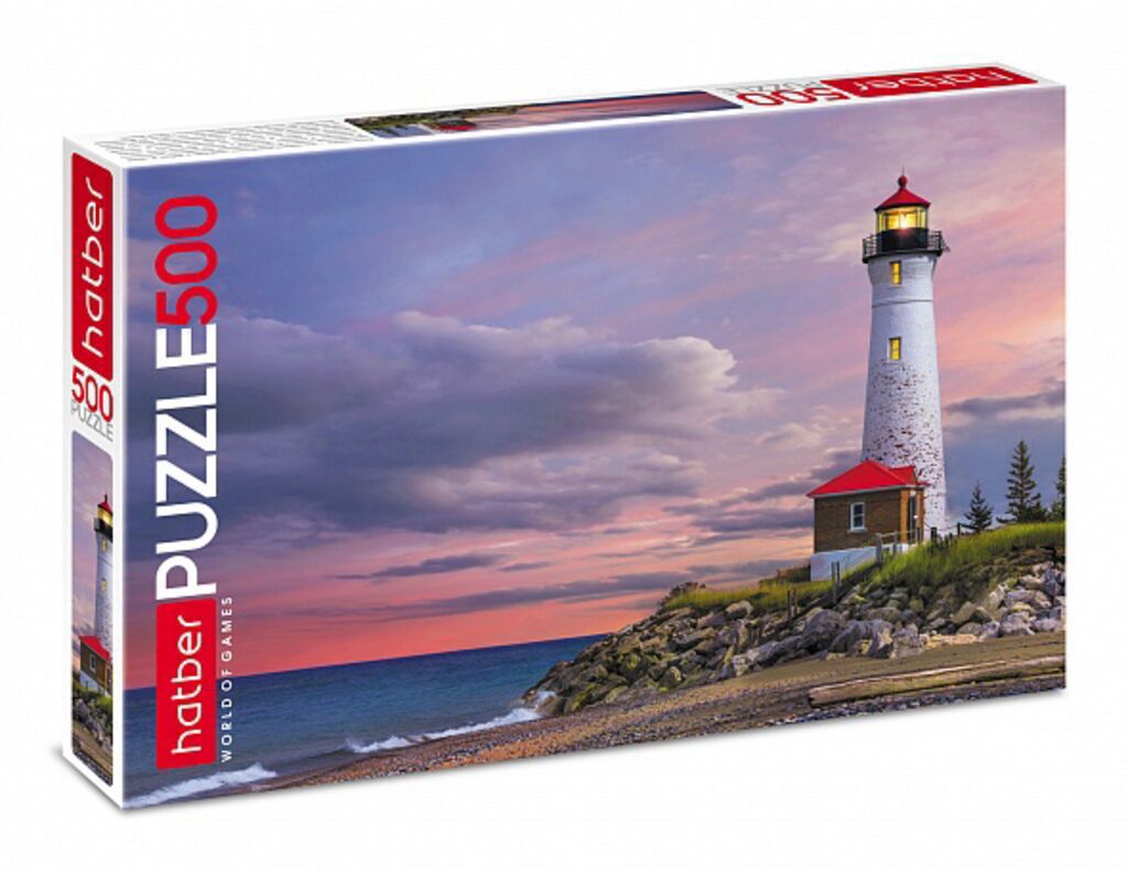 Пазлы  500 элементов  480*330мм. "Береговой маяк"