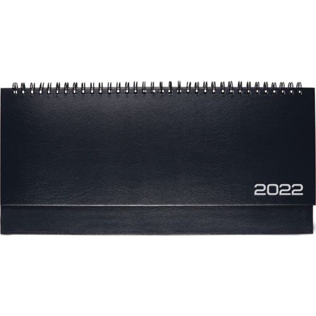 Планинг дат. 2022г (294*142) 128стр., Orion темно-синий, тв. обложка, бумвинил, евроспираль, 70г/м2