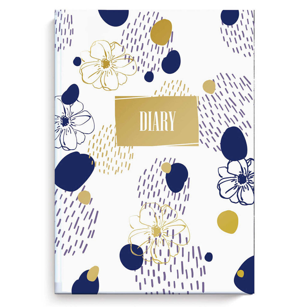 Ежедневник недат А5 7БЦ 80л. "Diary. Весеннее настроение" выб.УФ-лак, софт-тач