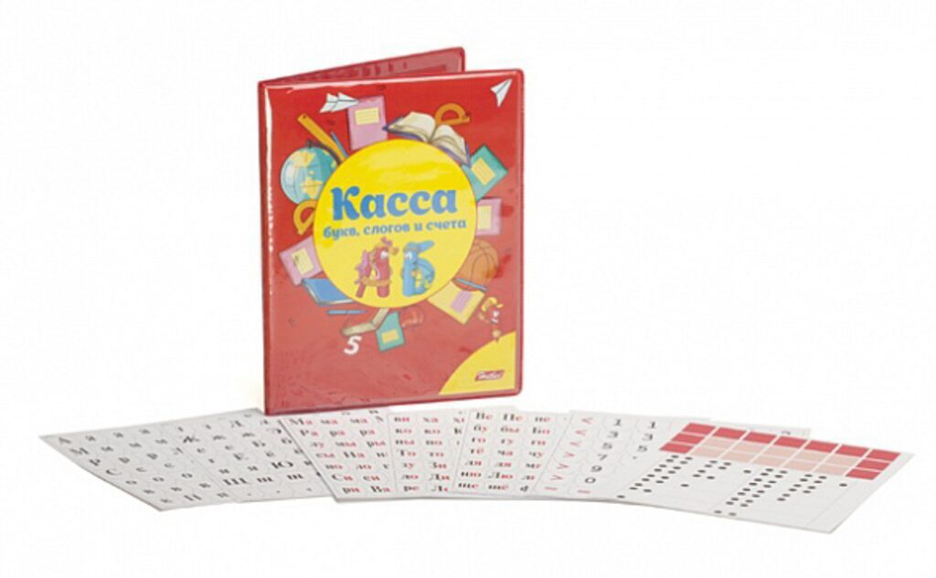 Касса букв, слогов и счета Мульти-Пульти "Приключения Енота"