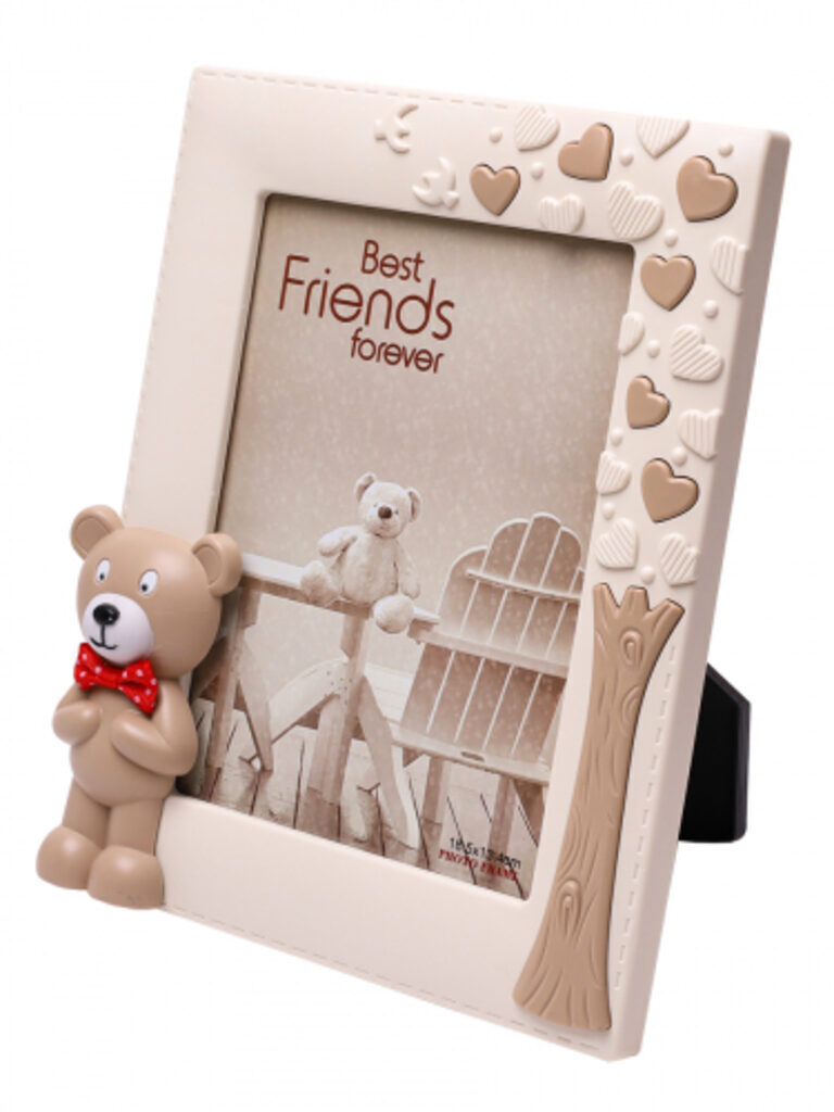 Фоторамка на 1 фото 25*20см (13*18см) Милый мишка
