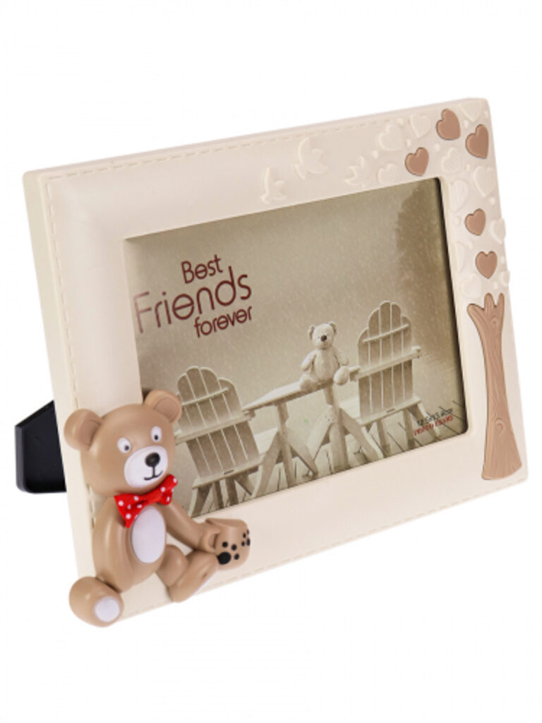 Фоторамка на 1 фото 25*20см (13*18см) Милый мишка, горизонтальная