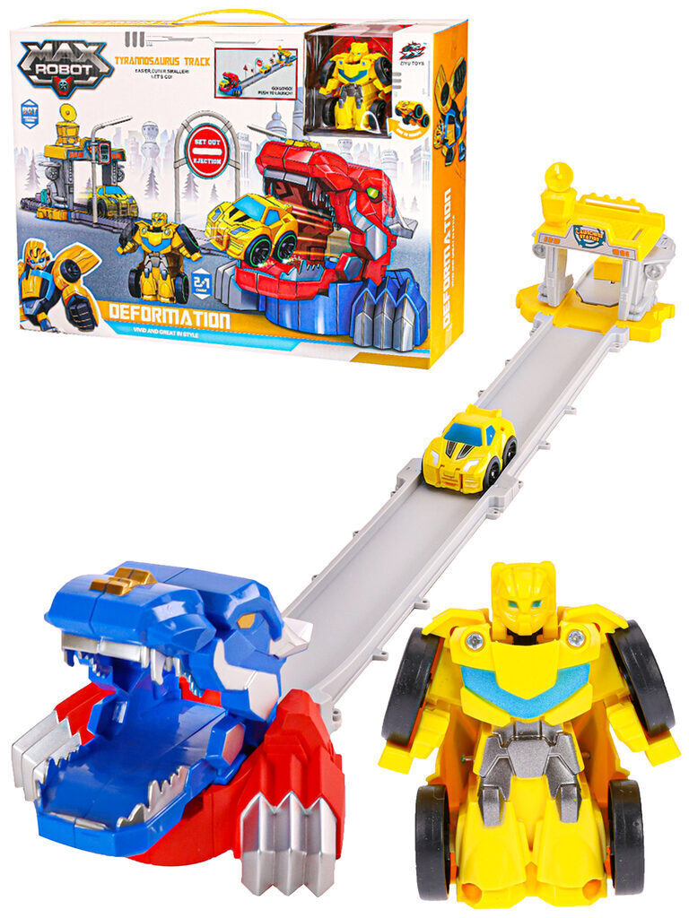 Игровой набор для мальчиков "Автотрек" 41*29см ,1 робот