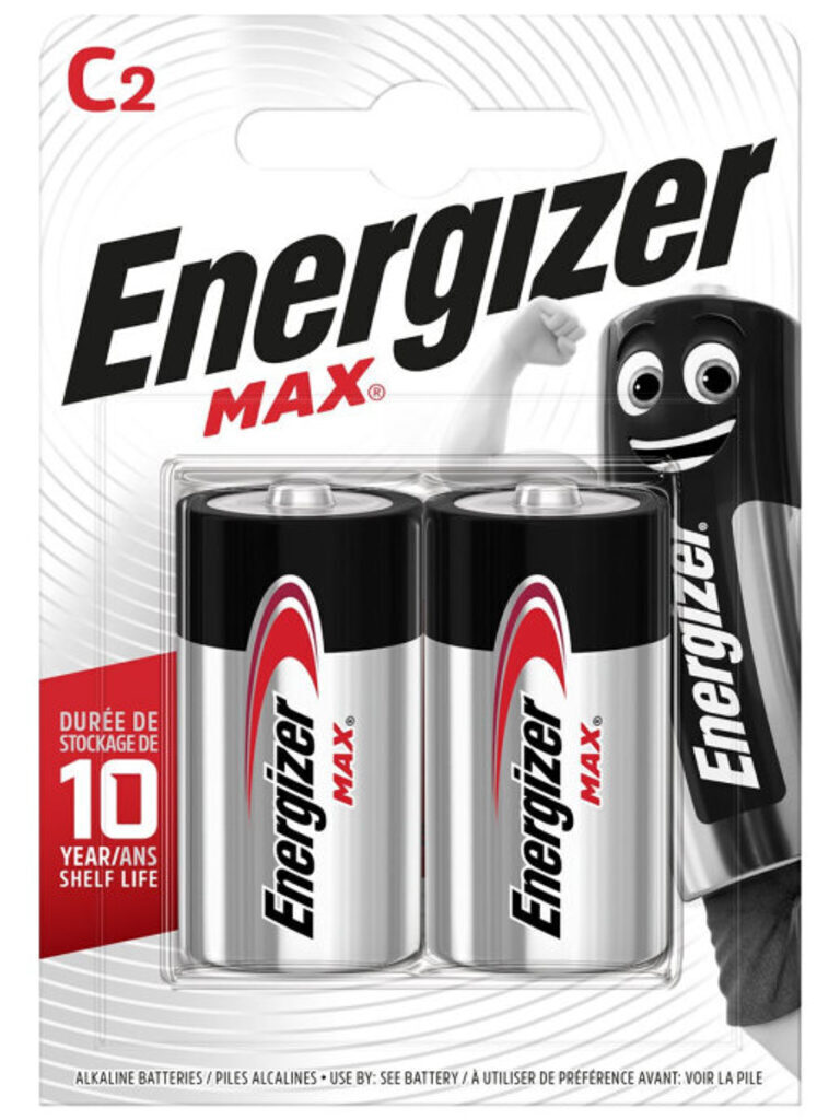 Батарейка LR-14 (С) ENERGIZER Max, блистер, цена 1 шт
