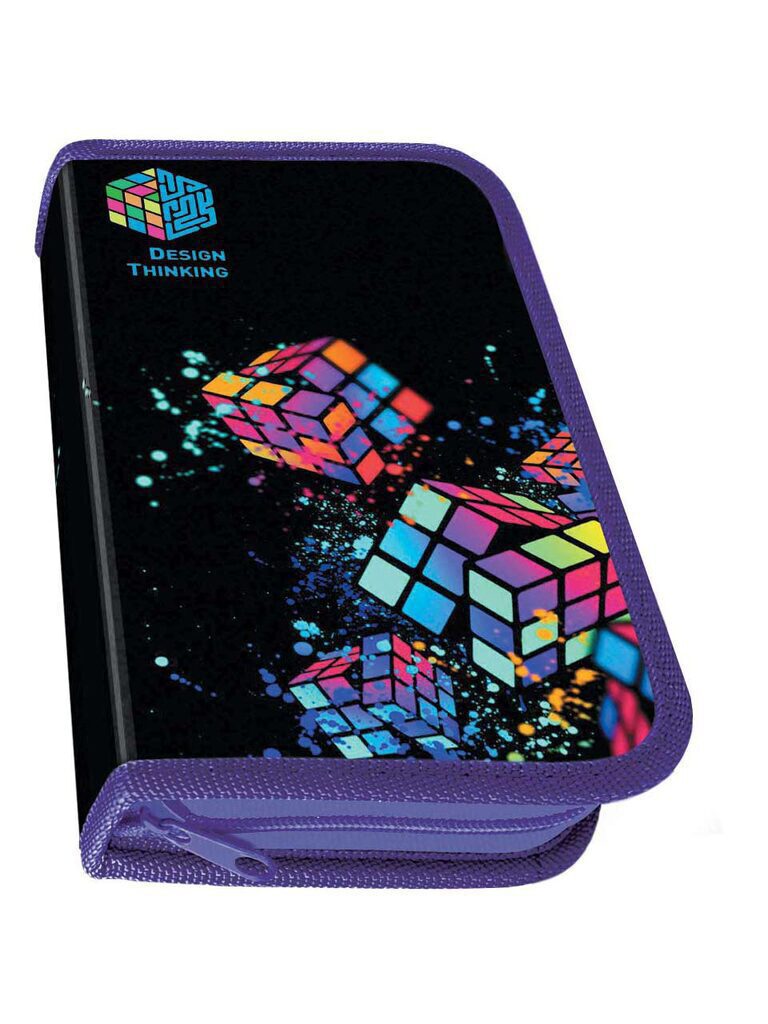 Пенал 1 отд. (190*115*30) молния, лам.картон "Magic cube"
