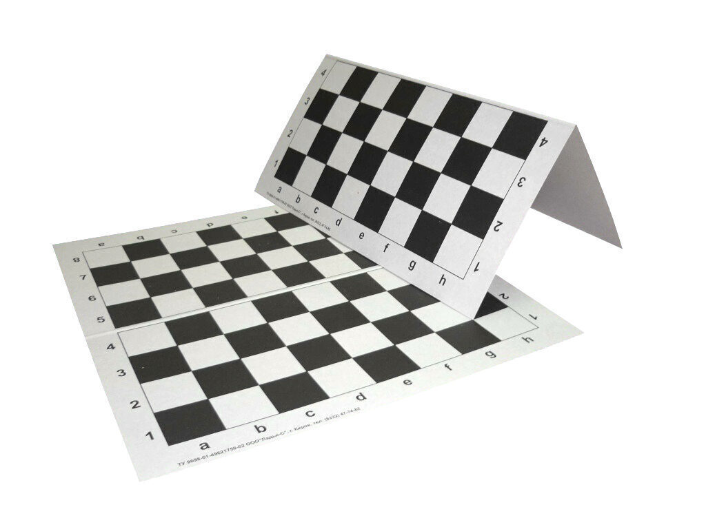 Доска шахматная, картон 31*30см