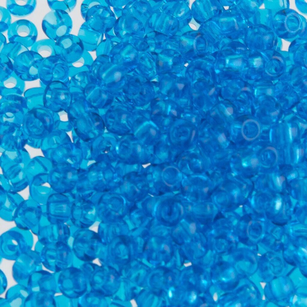 Бисер круглый "GAMMA"  5гр стекло, св.синий