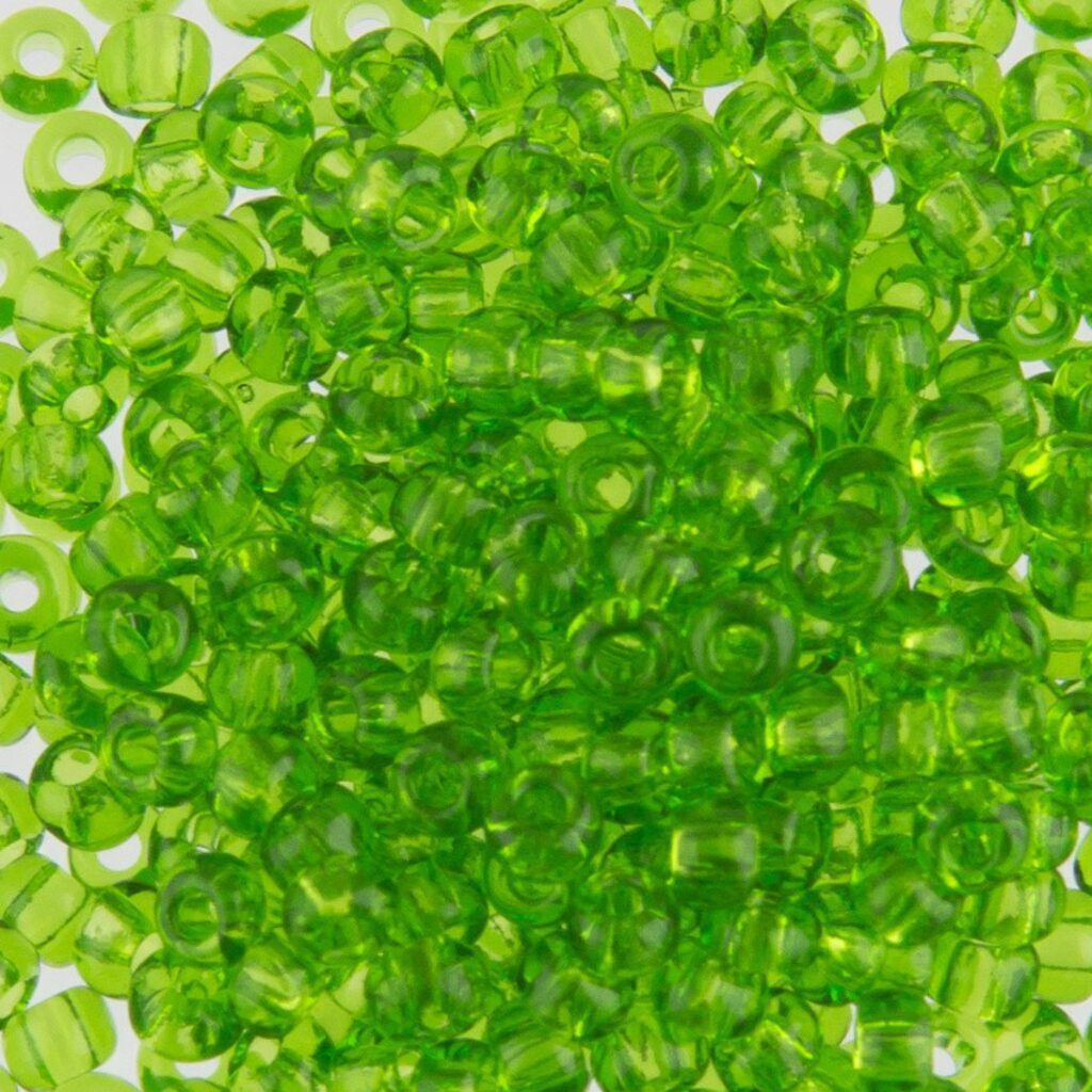 Бисер круглый "GAMMA"   5гр стекло, т.салатовый
