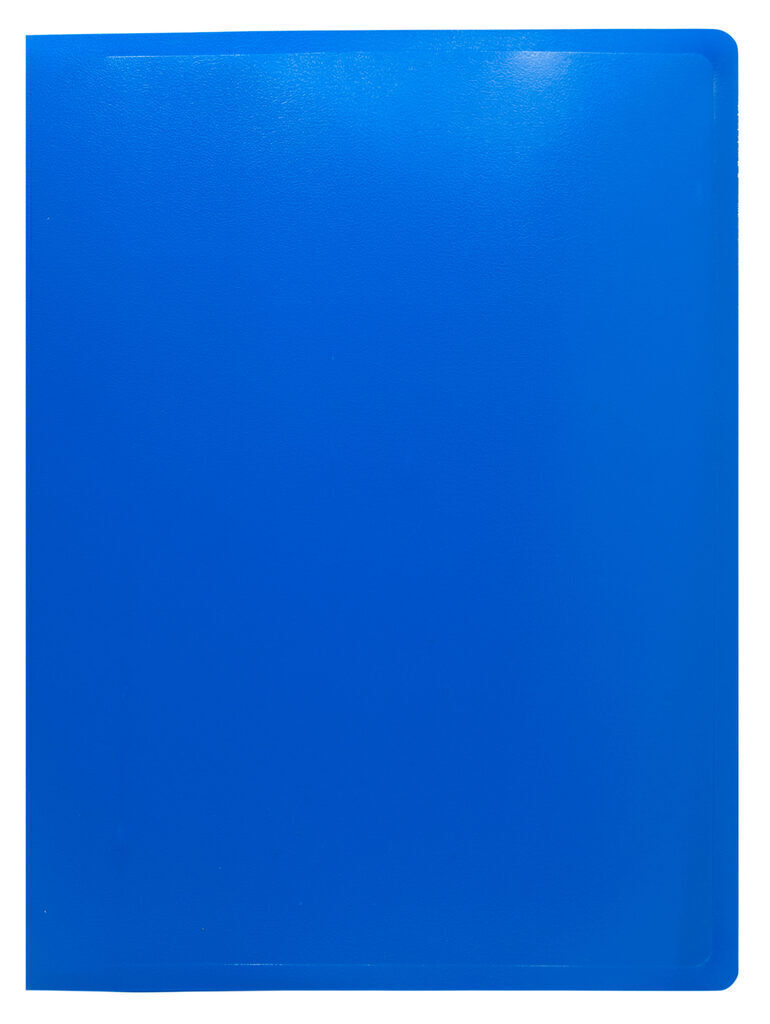 Папка файл А4  40лист 0,50мм, синяя
