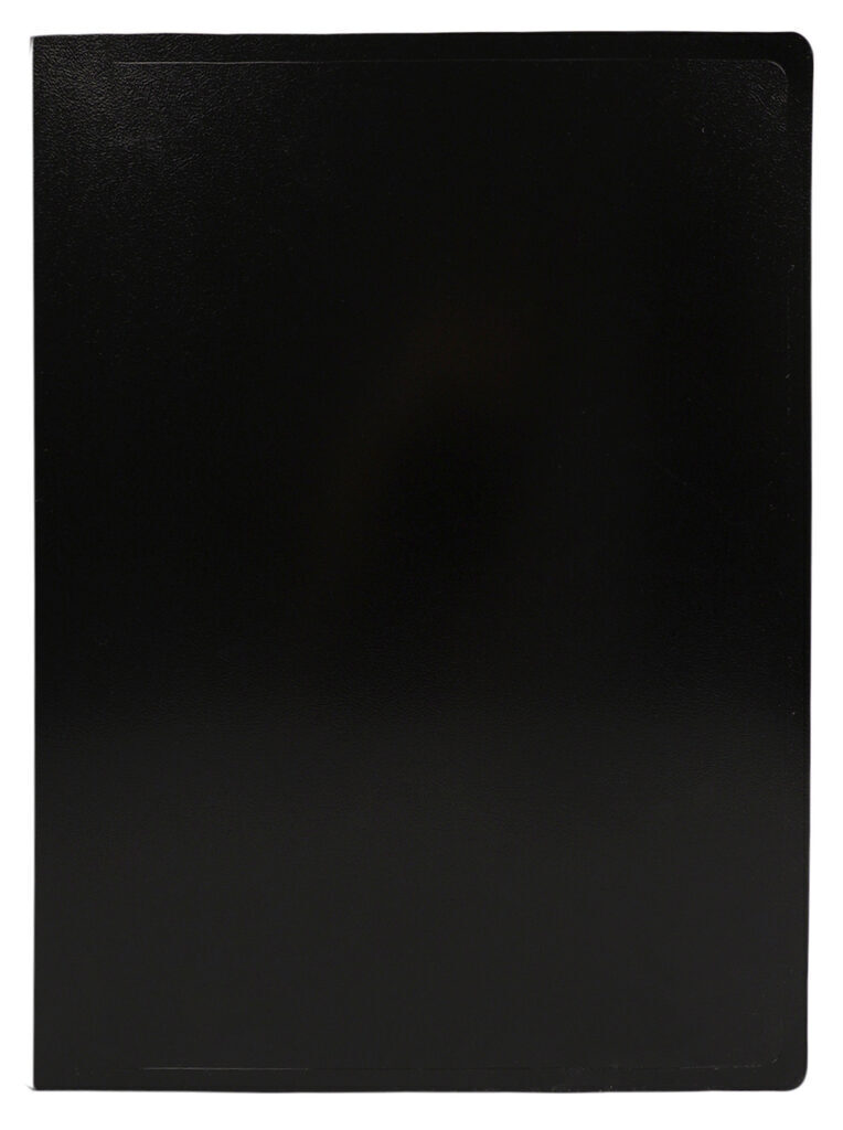 Папка файл А4  40лист 0,50мм, черная